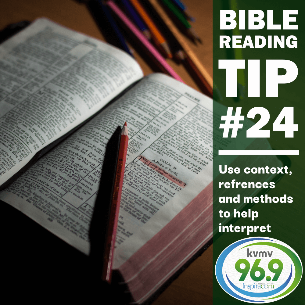 Bible Reading Tip #24
