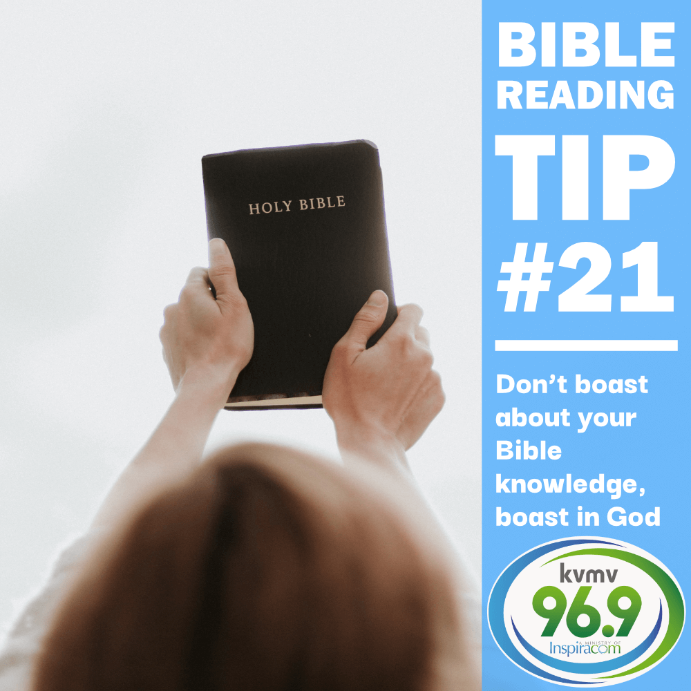 Bible Reading Tip #21