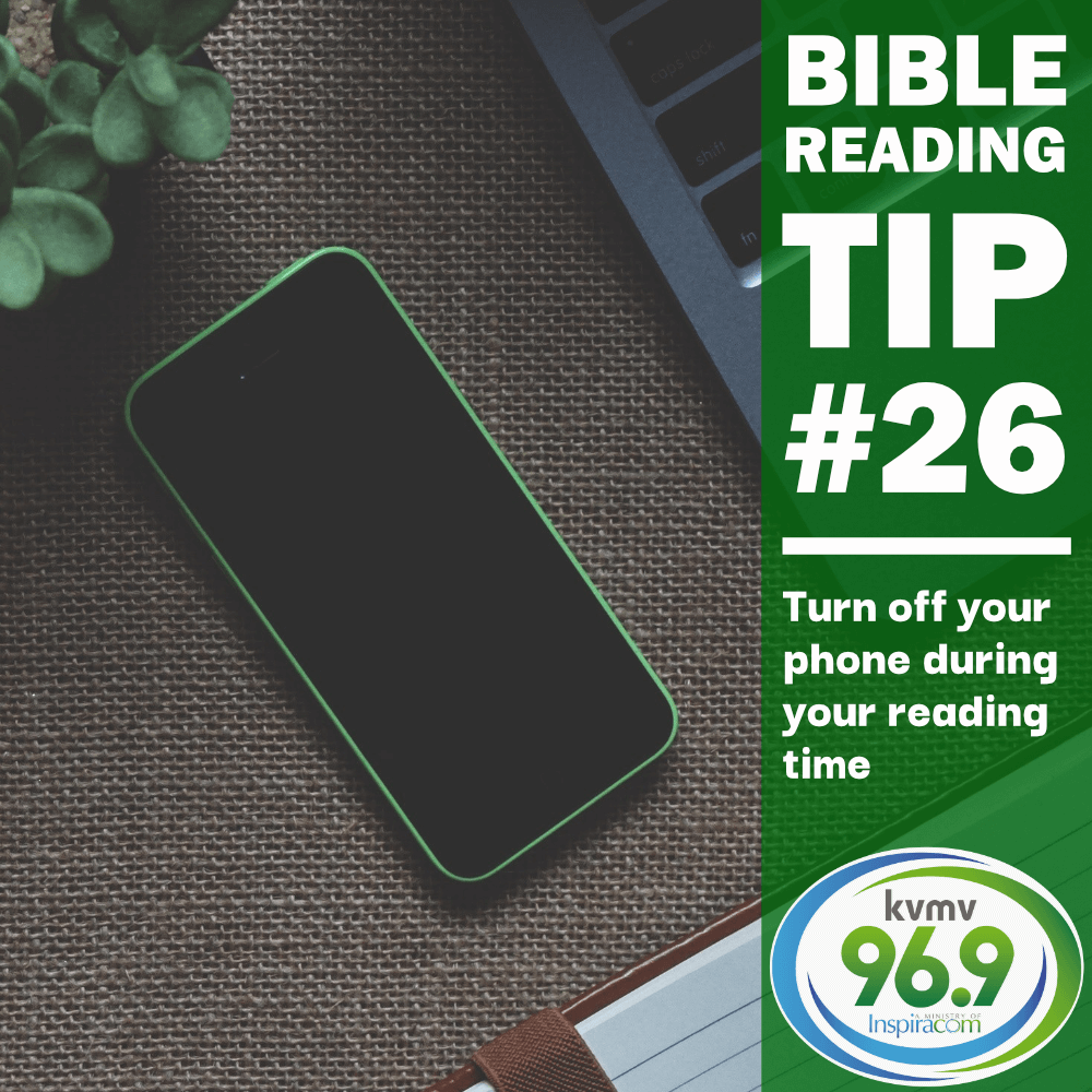 Bible Reading Tip #26